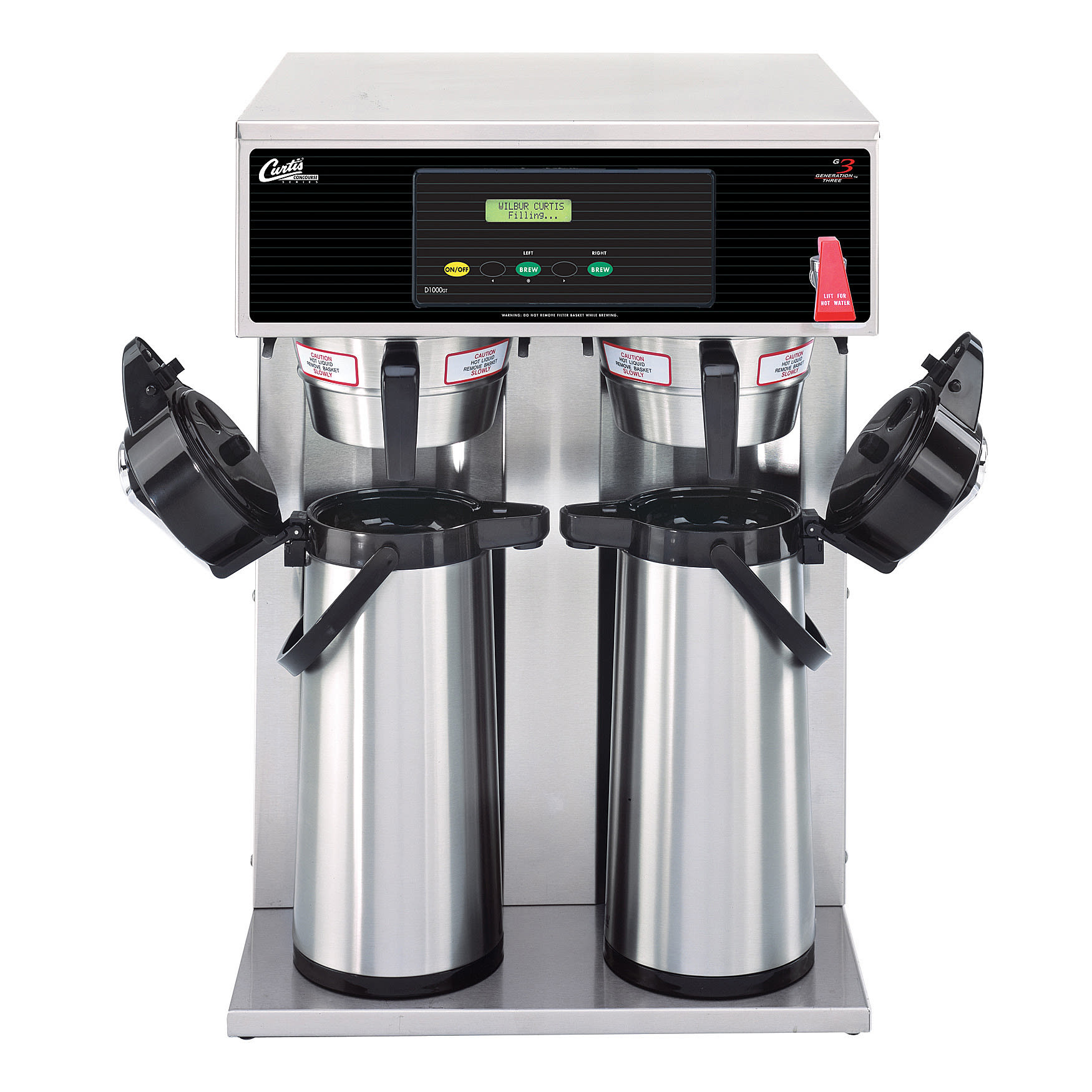 GuestSupply US | Wilbur Curtis 2.2L - 2.5L Twin Brewer G3 Airpot